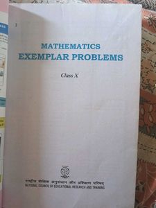 Mathematics Exemplar Problems Class X