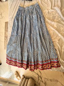 Bohemian Print Maxi Skirt