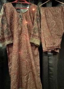 Crepe Suit & Bohemian Print