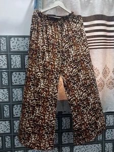 Leopard Print Palazzo Pants