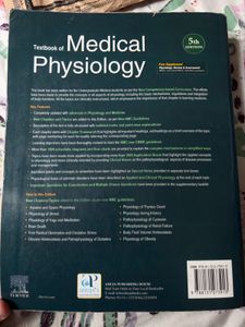 Medical Physiology Textbook 5th Edition