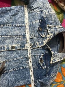 Acid Wash Denim Jacket
