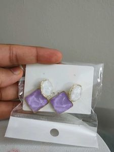 Elegant Geometric Drop Earrings