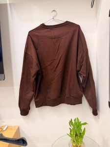 Brown SHEIN Missguided Sweatshirt