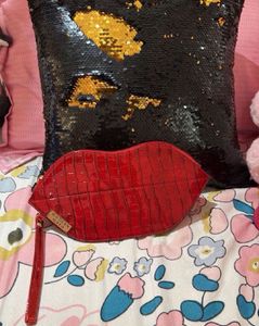 Red Lip Clutch/Pouch