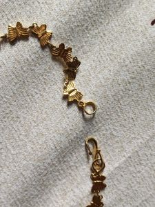Delicate Gold Butterfly Necklace