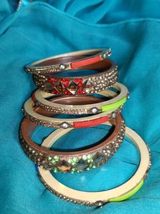 Embellished Bangles Set