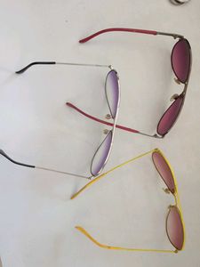 Mask Aviator Sunglasses - 3 Pairs