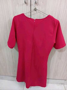 Bow Red Dress
