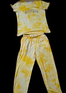 madame Tie and dye night suit