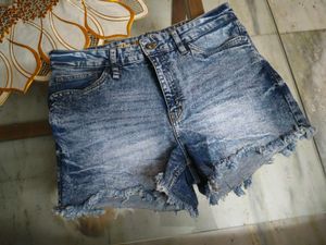 Cute Demin Roadster Shorts For Women/Girls