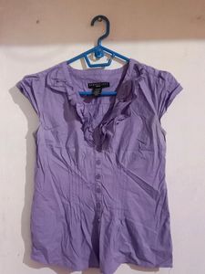 Lavender Sleeveless Top