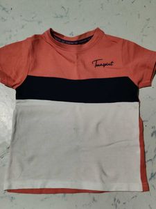 Boy's Color Block Tee