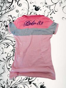 Polo Ralph Lauren Pink Striped Pol