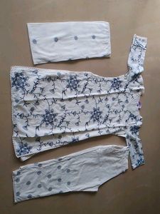 Elegant Floral Kurta Set