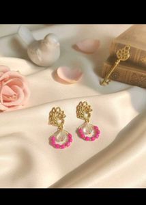 3 Boho Beaded Drop Earrings