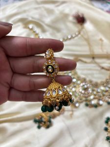 Stunning Indian Bridal Kundan Jewellery Set