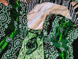 Bohemian Green Maxi Dress