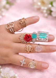 Assorted Fashion Rings Set