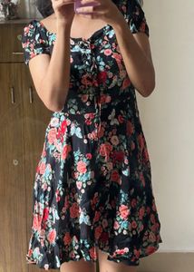 Black Floral Dress