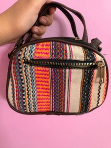 Boho Woven Crossbody Bag