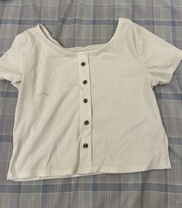 white used top