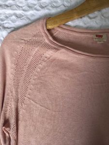 Levi's Light Pink Long Sleeve Top