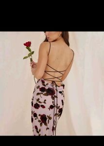 Elegant Floral Print Maxi Dress