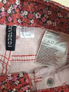 H&amp;M Floral Wide-Leg Pants