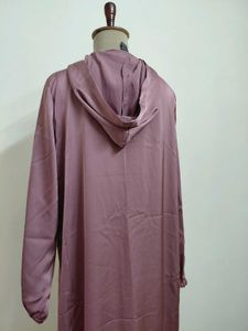Elegant Flowy Mauve Ethnic Gown