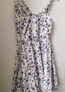 Cute Floral Print Dress