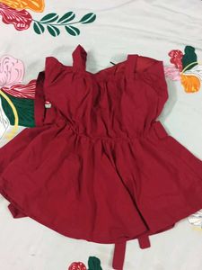 Chic Red corset Top