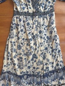 Boho Floral Maxi Dress