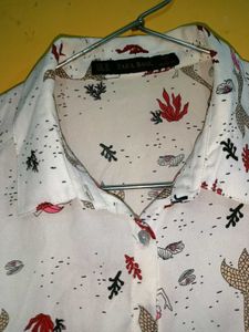 Zara Mermaid Print Blouse