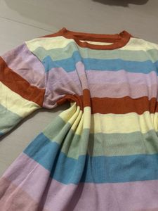 Striped Long Sleeve Top