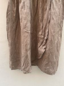 Elegant Brown Wrap Dress