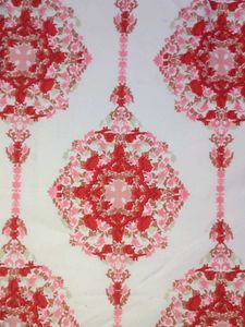 White Floral Pattern Kurti