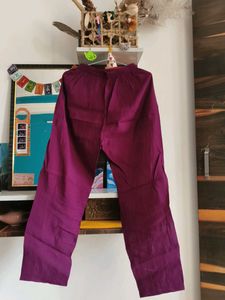 Elegant Purple Embroidered Suit