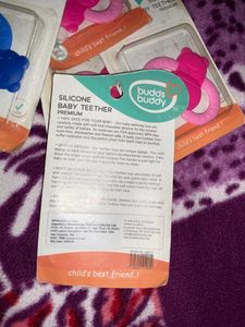 Silicone baby teether