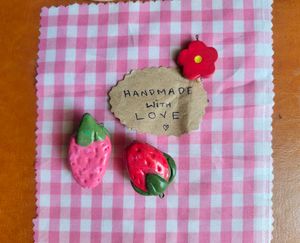 💗 Strawberry Miffy Cottagecore Charms