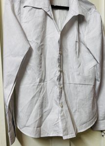Chic White Button-Down Shirt