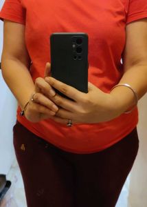Red Casual T-Shirt