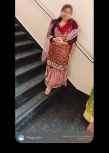 heavy sharara suit