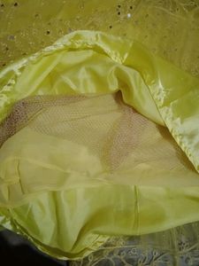 Yellow Lehenga choli.             No Coins Negotia