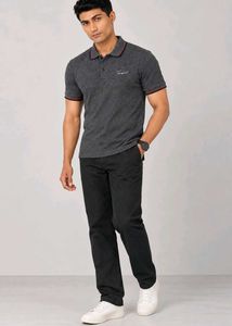 Teamspirit Grey Polo Shirt