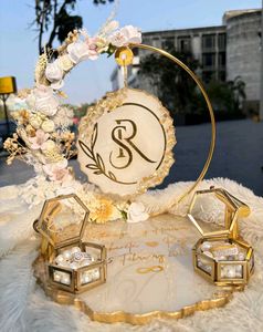 Elegant Decorative Ring Tray