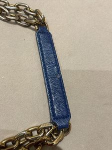 Chic Blue Crossbody Bag