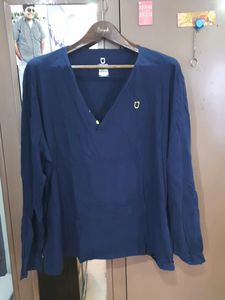 Blue Teeshirt In Good Quality