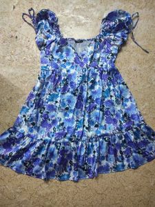 Floral Print Mini Dress