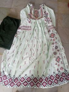 Elegant Printed Kurta with Pants Set